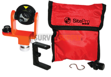 SitePro 25 mm Mini Prism System w/ Side Mounted Vial (#03-1500-O) - Standard Prism and Carrying Case
