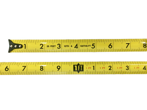 Keson 25' Engineer's Scale Pocket Tape Measure