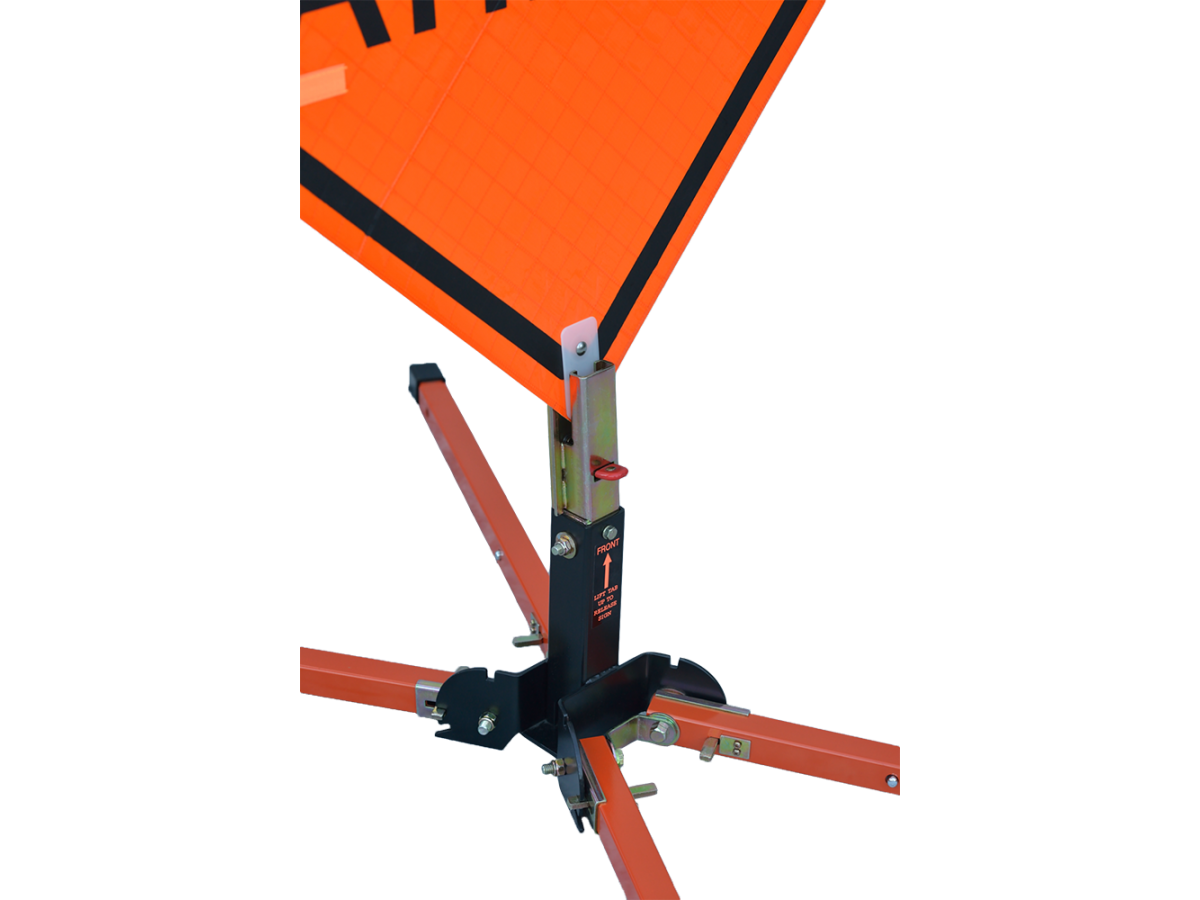TrafFix Sign Stand | Roll Up Sign Stand | Survey Supply, Inc. (#22000)