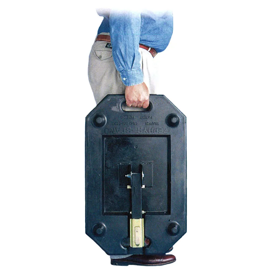 Zephyr Sign Stand | Portable Rubber Base Sign Stands (#26000)