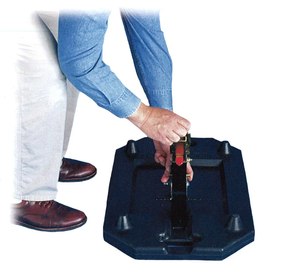 Zephyr Sign Stand | Portable Rubber Base Sign Stands (#26000)