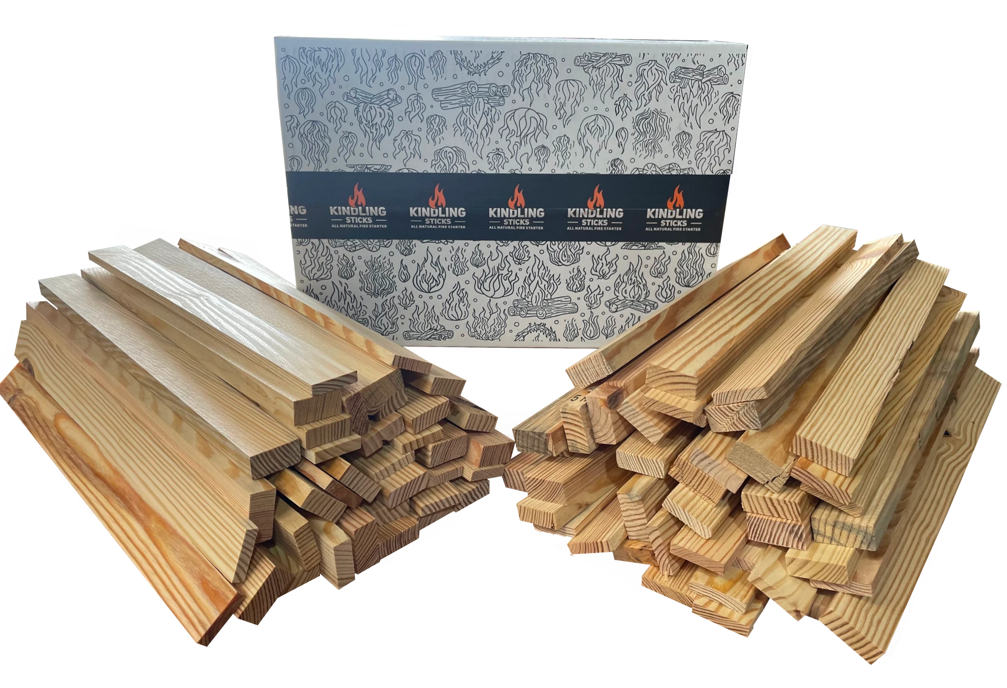 Kindling Sticks (25 pound box | all natural fire starter)