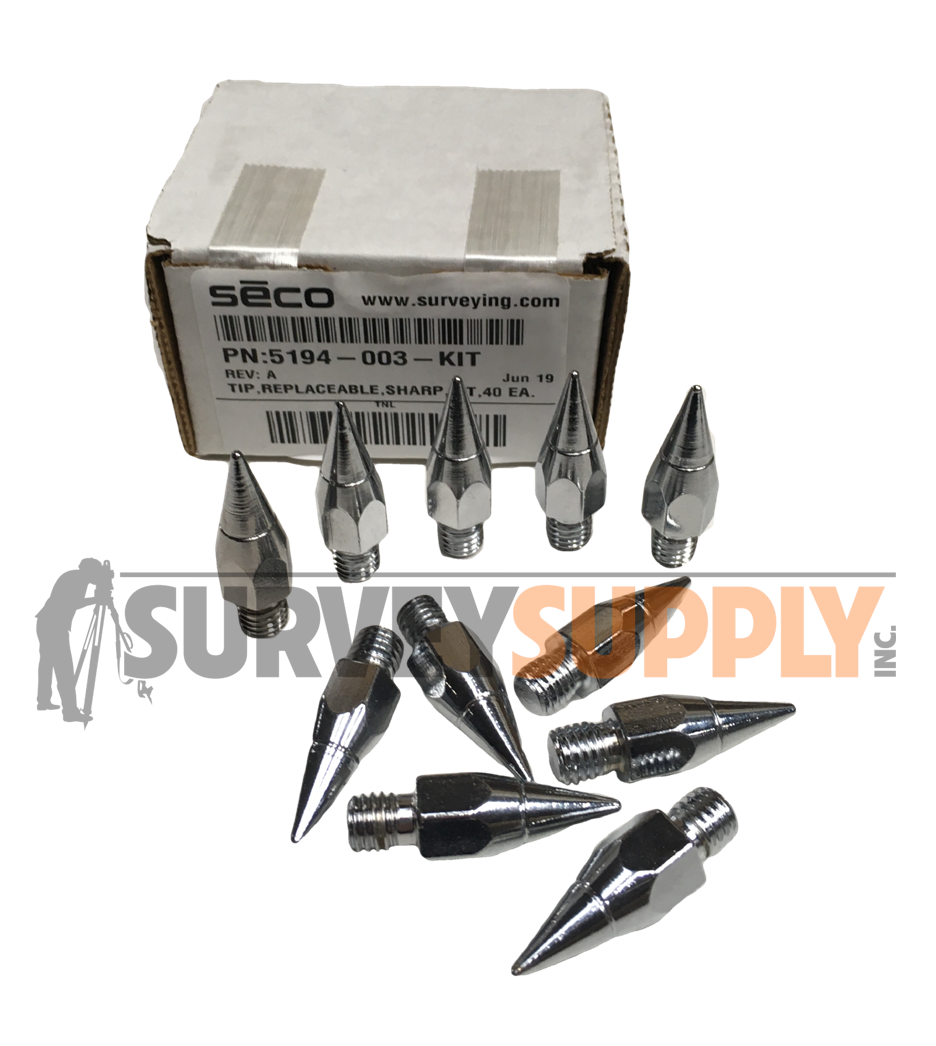 Sharp Steel Point for Tripod or Prism Pole (#5194-003) - Survey