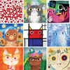 Artsy Cats Puzzle - 500 Pieces