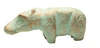 Hippo Patina Statue