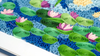 Monet Water Lilies Quilled Card