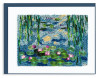 Monet Water Lilies Quilled Card