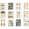 Mushrooms Vintage Stickers