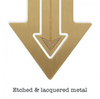 Know Your Place Brass Bookmark