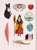 Antiquarian Sticker Book Bibliophilia