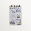 La Balancoire Toile Pocket Wire-O Notebook