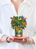 Mini Butterflies & Buttercups Pop-up Bouquet