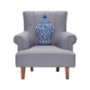 Shaped Chinoiserie Pillow