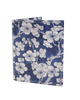 Blue & White Floral Folding Wallet