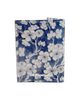 Blue & White Floral Folding Wallet