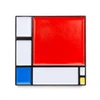 Piet Mondrian "Composition II" Enamel Pin