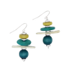 Teal Radiance Earrings