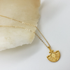 Etruscan Revival Granulated Fan Pendant