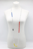 Mondrian Multi Beads Long Necklace