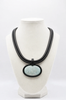 Green Stone Pendant Necklace
