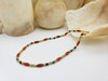 Carnelian Egyptian Inspired Beaded Necklace
