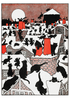 Charles Robinson A Black Cat Holiday Cards