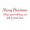 Snowy Santa Holiday Cards