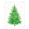 Dotted Tree Holiday Cards