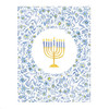 Menorah and Doves Hanukkah Cards