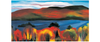 Georgia O'Keeffe: Landscapes Panoramic Boxed Notecard