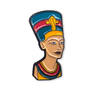 Nefertiti Enamel Pin