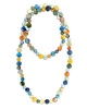 Tropical Fruit Single Strand Mother of Pearl Necklace