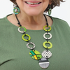 Lime Green Bree Link Necklace