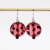 Red Polka Dot Drift Earrings