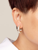 Crystal Hoop Earrings