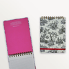 Noir Toile A5 Wire-O Notebook