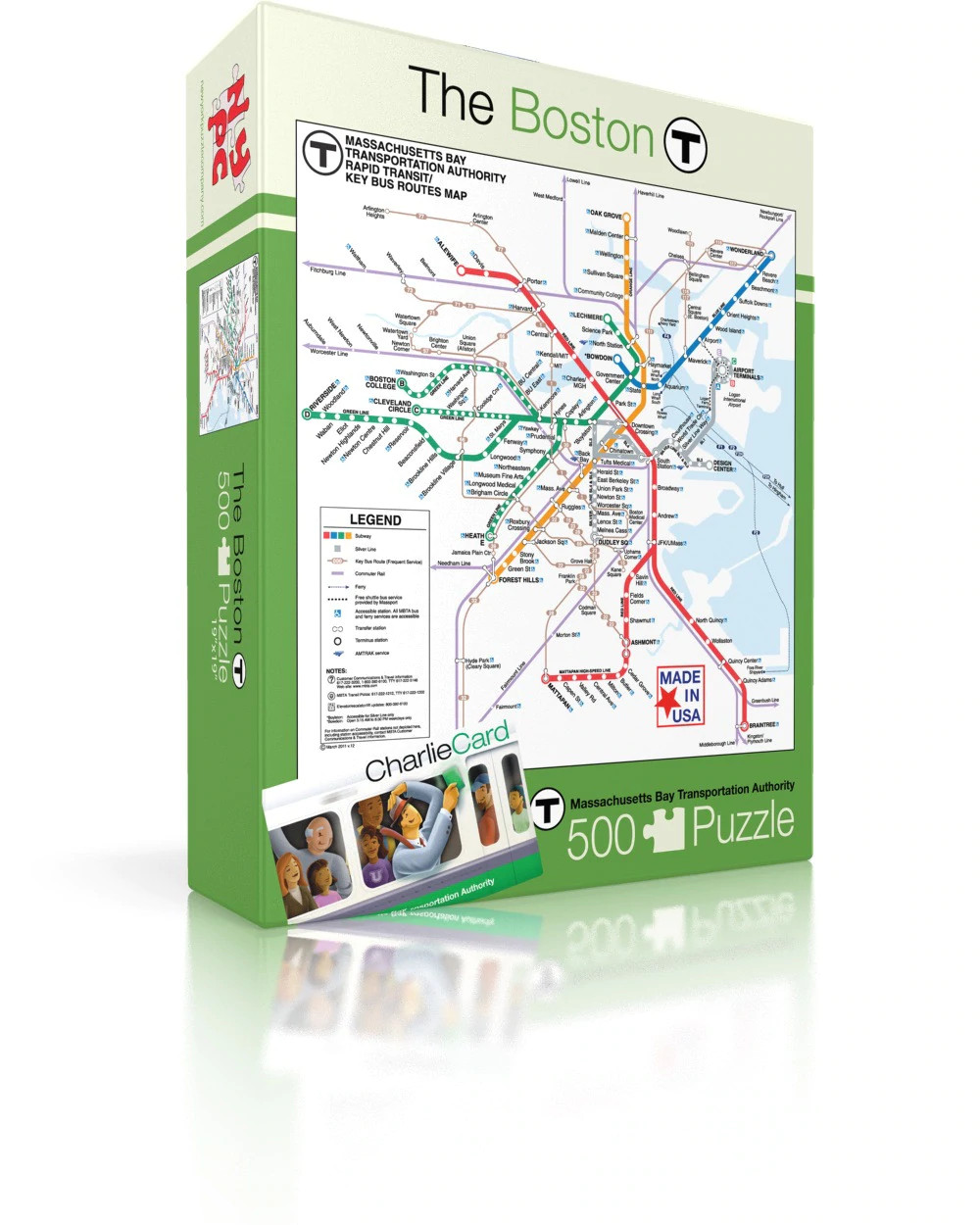 Boston T Puzzle - MFA Boston Shop | Gifts from the Museum of Fine Arts