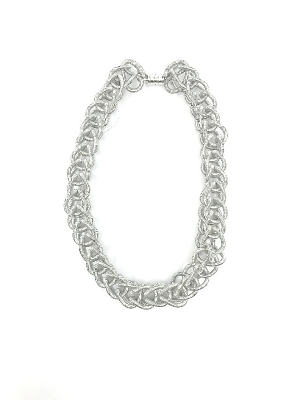 Pearl Piano Wire Necklace - Slate – The Museum & Garden Shop at, Piano Wire  - valleyresorts.co.uk