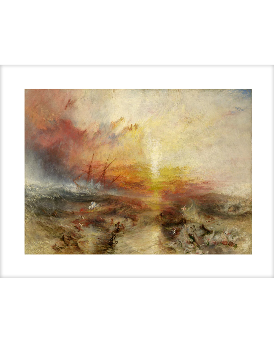 Turner Slave Ship 11x14 Matt - MFA Boston Shop | Gifts from the