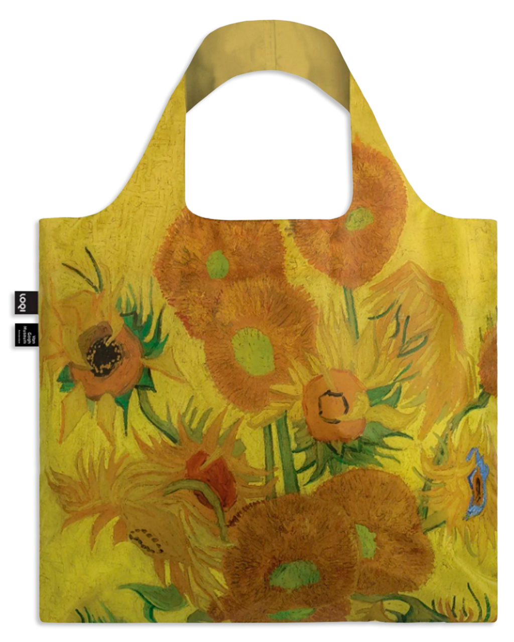 Van Gogh Sunflowers Packable Tote Bag - MFA Boston Shop