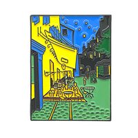Van Gogh "Café Terrace at Night"  Enamel Pin