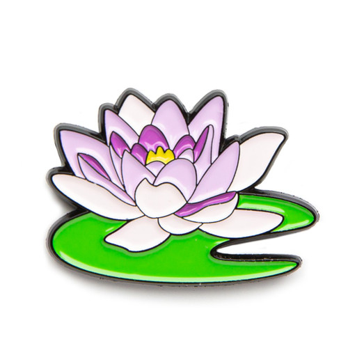 Monet "Water Lily" Enamel Pin