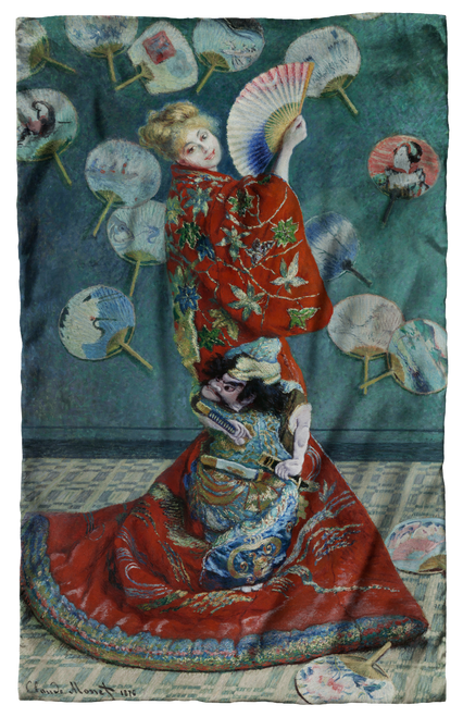 Monet, La Japonaise Scarf