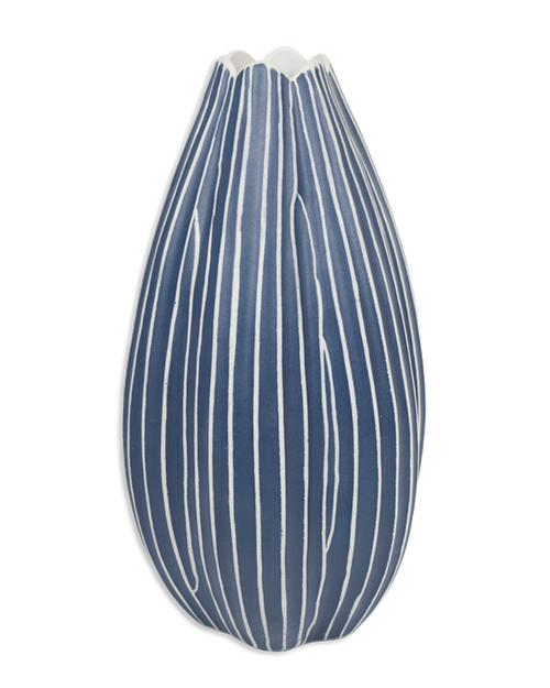 Champa L Blue Vase