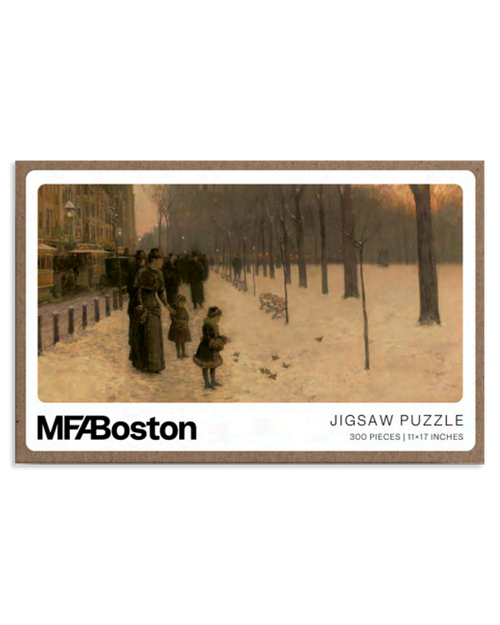 Hassam, At Dusk (Boston Common At Twilight) 300 Piece Puzzle