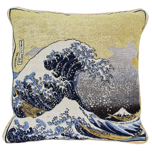 Hokusai Great Wave Pillow Cover
