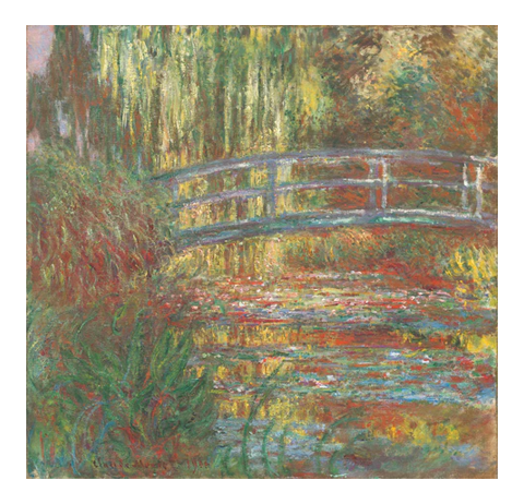 Monet Water Lily Pond 11x14 Matted Print