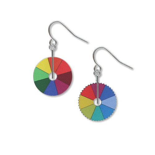 Color Wheel Earrings