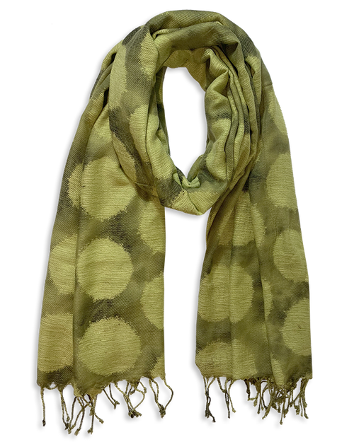 Green Dot Scarf