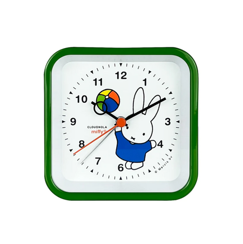 Miffy Alarm Clock Green